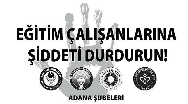 Eğitimcilere Şiddete Son Basın Açıklamasına Davet