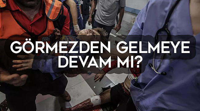 İsrail'in bombaladığı Gazze'deki hastanede çekilen görüntüler yürek yaktı!