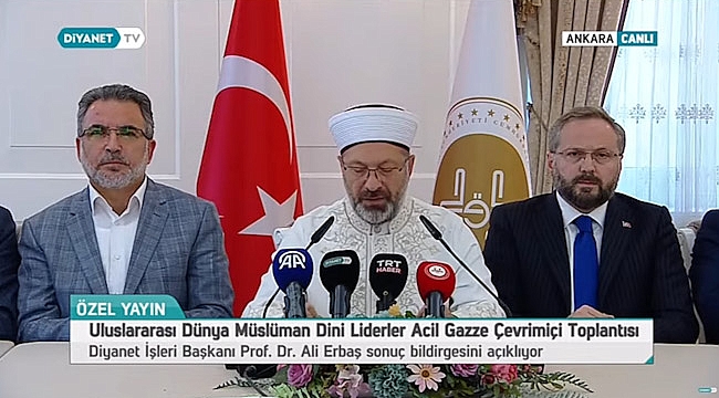 Uluslararası Dünya Müslüman Dini Liderler Acil Gazze Çevrimiçi Toplantısı Sonuç Bildirgesi - 2023 