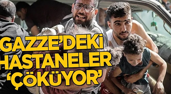 UNICEF çağrı yaptı: Gazze'deki hastaneler 'çöküyor! İsrail'in hastane saldırısı dünyayı ayağa kaldırdı