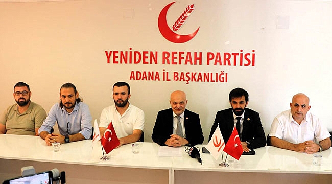YRP Adana İl Başkanlığından Gazze Saldırıları Açıklaması 