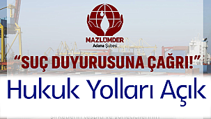 Mazlumder'den İsraille Ticaret Yapan Şirketlere Suç Duyurusu