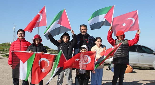 Yetimler "Dünya Yetimler Günü"nde gökyüzüyle buluştu