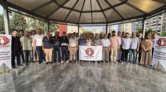 Mazlumder Genel Kurul Toplantısını Adana'da Yaptı 