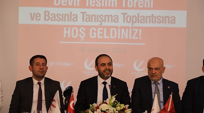 YENİDEN REFAH PARTİSİ'NİN YENİ İL BAŞKANI ÖZKUT ÖZDEMİR OLDU 