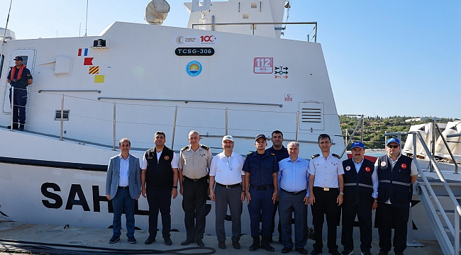 VALİ KÖŞGER'DEN ANA KONTEYNER LİMAN ALANI İLE SAHİLLERE İNCELEME ZİYARETİ