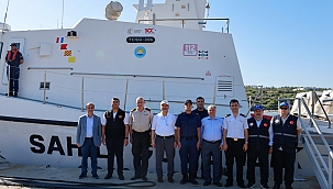 VALİ KÖŞGER'DEN ANA KONTEYNER LİMAN ALANI İLE SAHİLLERE İNCELEME ZİYARETİ