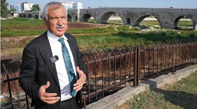 Başkan Karalar'dan Seyhan Nehri'ne su verilmesi çağrısı