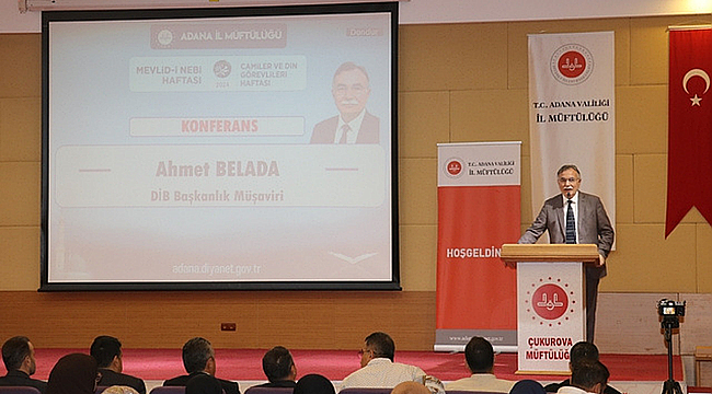 Adana'da "Peygamberimiz ve Şahsiyet İnşası" konulu bir konferans düzenlendi.