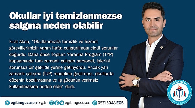 Aksu; Yarı Zamanlı Sorununa Bakanlık Kalıcı Çözüm Üretmeli