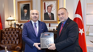 Müftü Taşçı'dan Mevlid-i Nebevi Vesilesiyle Vali Köşger'e Ziyaret