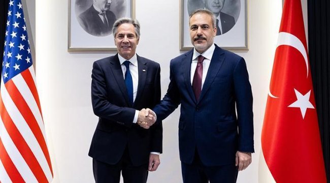 Son dakika... Dışişleri Bakanı Hakan Fidan Antony Blinken ile bir araya geldi: 'Önceliğimiz Suriye'de istikrar'