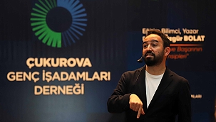 Doç. Dr. Özgür Bolat Çukurova GİAD'ın konuğu oldu 