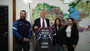 KARALAR'DAN YETENEKLİ SPORCU TURNA GÜRBÜZ'E DESTEK SÖZÜ 