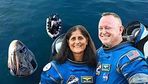 9 ay orada kaldılar: Uluslararası Uzay İstasyonu'nda mahsur kalan astronotlar Dünya'ya döndü!