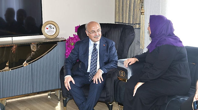 VALİ KÖŞGER'DEN BAYRAM ZİYARETLERİ 