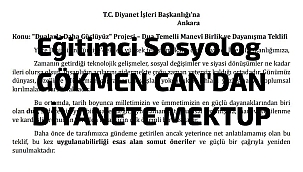 Yazarımız Gökmen Can'dan Diyanet İşleri Başkanlığına Teklif 
