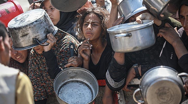 Gazze'de açlıktan ölenlerin sayısı 162'ye yükseldi