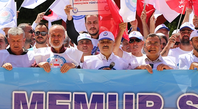 MEMUR-SEN'İN ADANA'DAKİ EYLEMİNE EĞİTİM-BİR-SEN'DEN GÜÇLÜ DESTEK 
