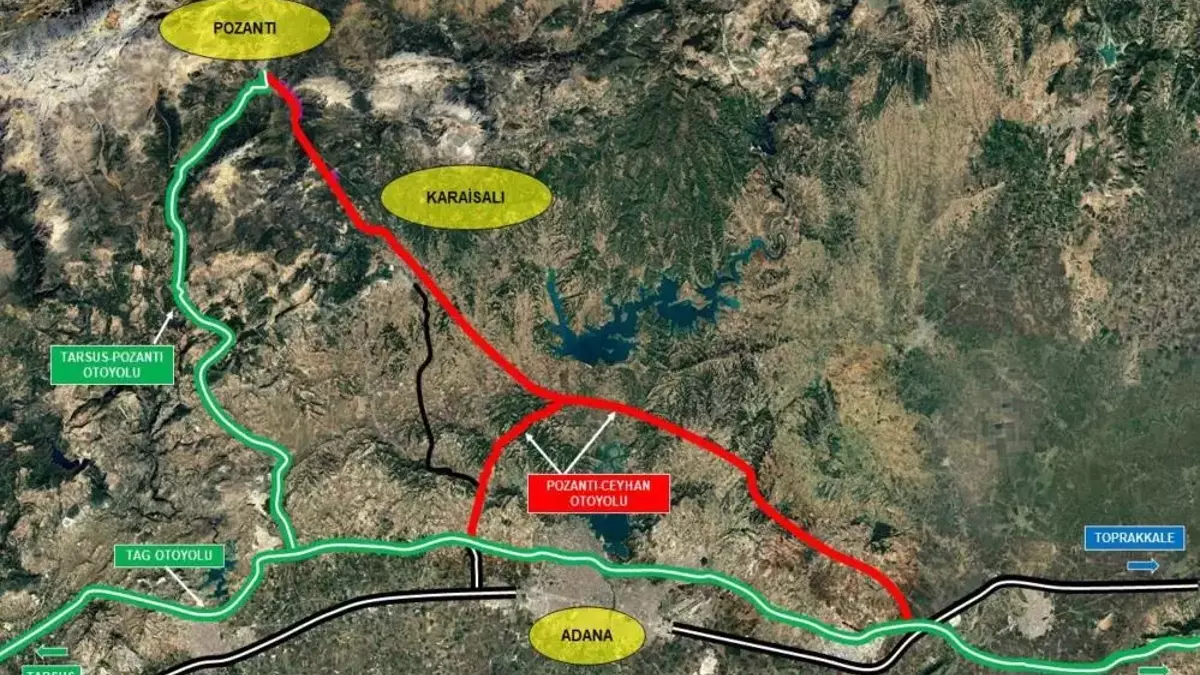 Adana Dev Otoyol Yatırımı Aldı, İşte Güzergah!