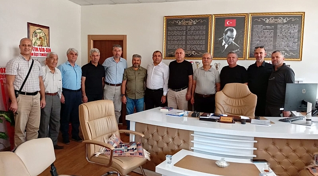 ÖZGÜR ÇELİK'E DUYGUSAL HAYIRLI OLSUN ZİYARETİ