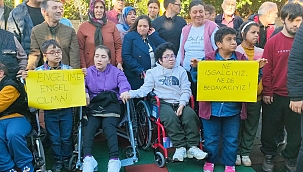 SEYHAN BELEDİYESİNDEN ENGELLİLERE BÜYÜK ZULÜM 