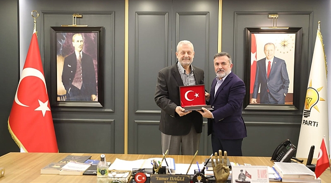 VEDAT KAHYALAR'DAN AK PARTİ İL BAŞKANI TAMER DAĞLI'YA İADE-İ ZİYARET 