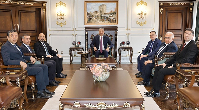 VALİ MUSTAFA YAVUZ'A '14 MART TIP BAYRAMI' ZİYARETİ