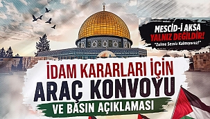 Adana, Kudüs ve Mescid-i Aksa İçin Tek Yürek Oluyor! 