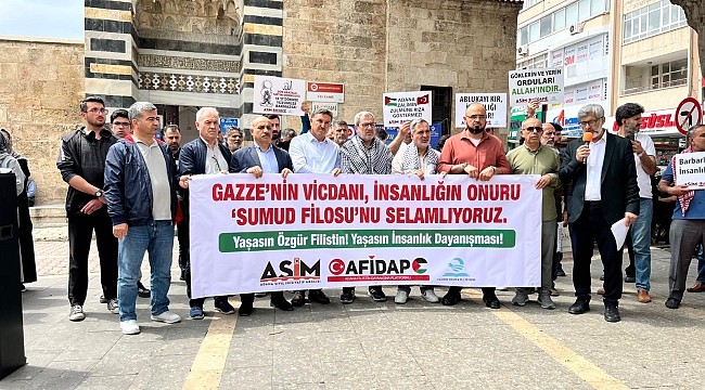 ALİ AYGÜN: "İNSANLIK ONURU KORSAN İSRAİL TARAFINDAN HEDEF ALINDI 