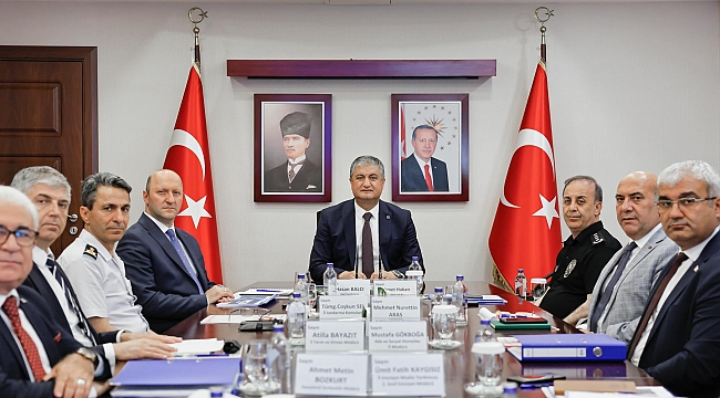 ADANA'DAKİ KAMU YATIRIMLARI VALİ MUSTAFA YAVUZ BAŞKANLIĞINDA DEĞERLENDİRİLDİ 