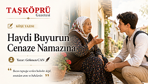 Haydi Buyurun Cenaze Namazına