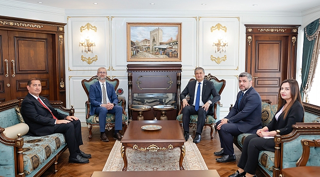 Ukrayna Büyükelçisi Adana'da Ziyaretlerde Bulundu
