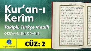 2. Cüz - İshak Danış, Takipli ve Türkçe Mealli 